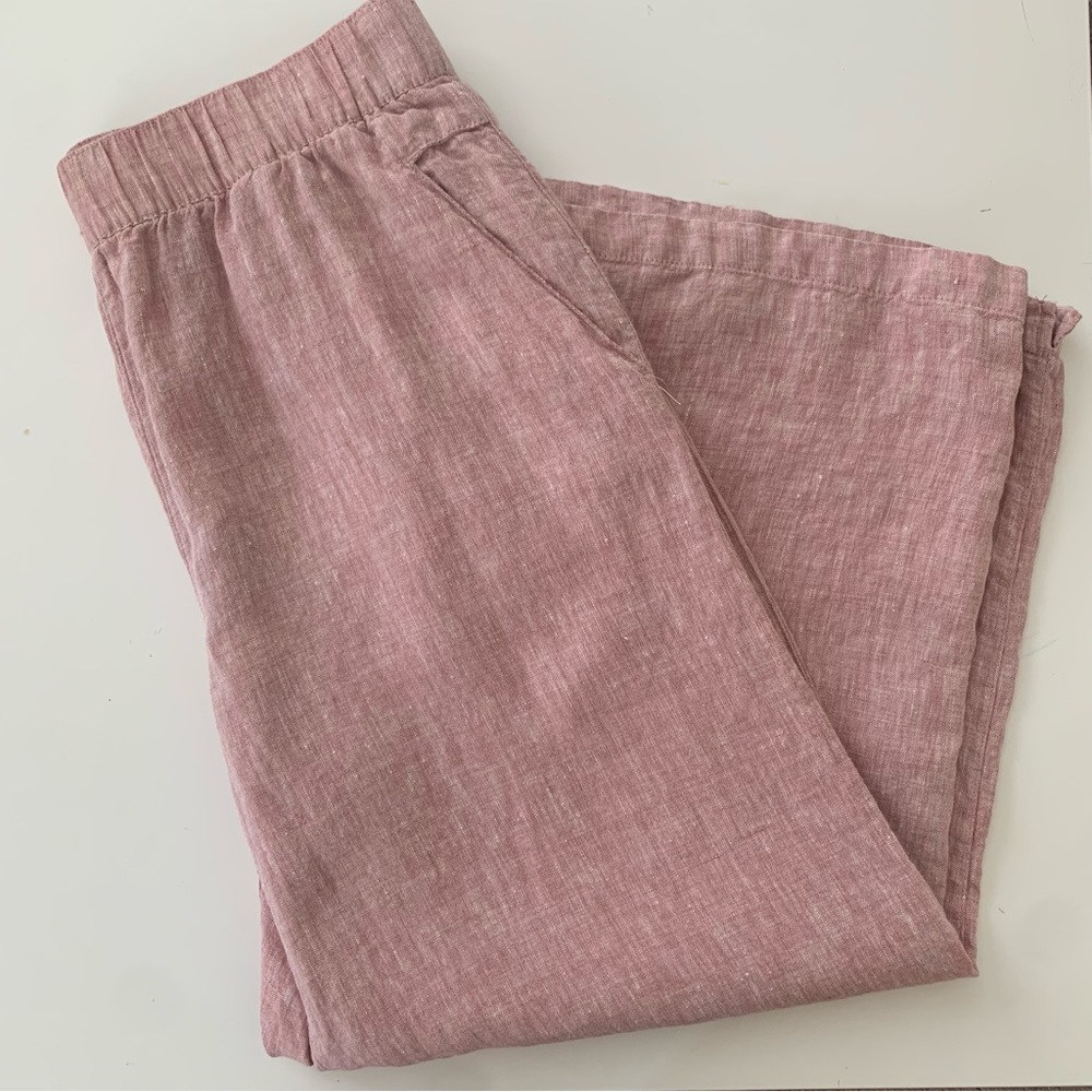 Pink Linen Pant - Size: M